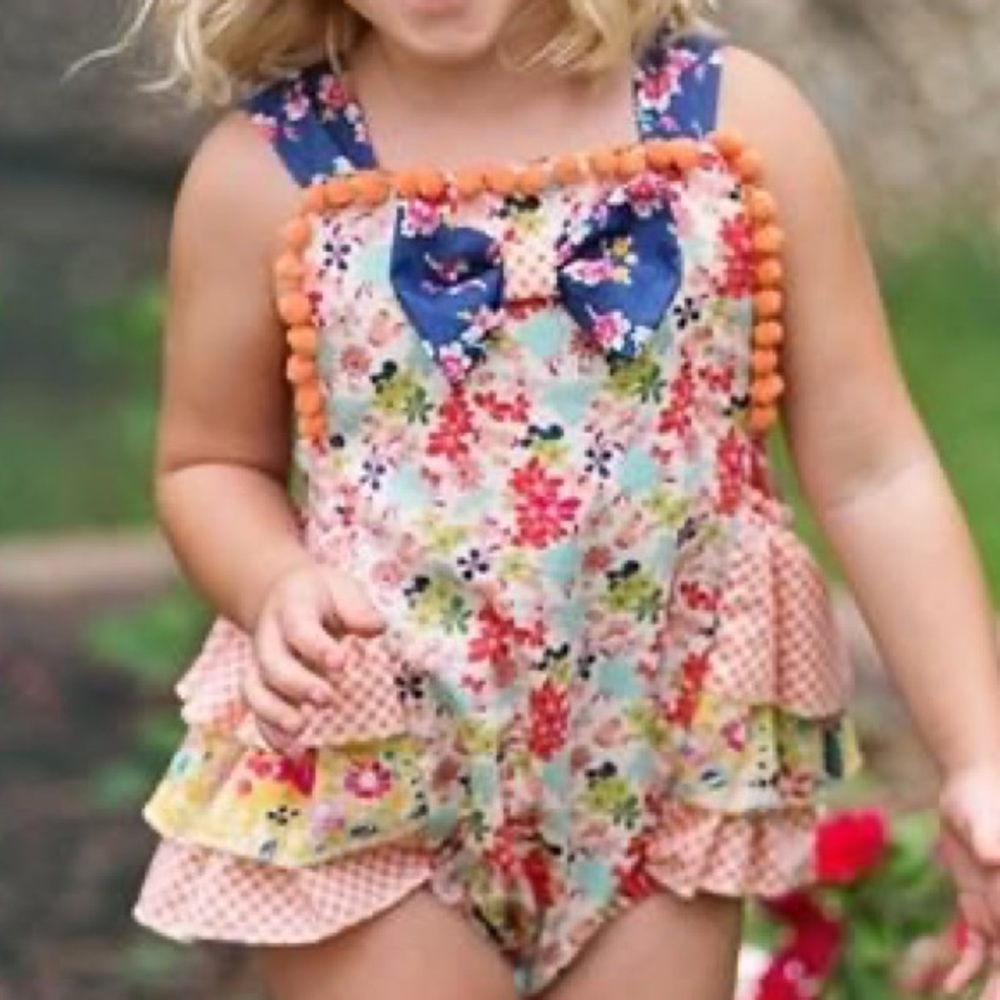 Haute Baby calypso baby sun suit